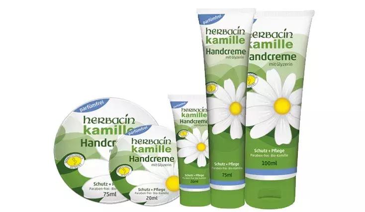 herbacin贺本清小甘菊经典手霜,德国贺本清小甘菊护手霜无香款