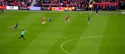 特拉奥雷进球,不会射门的边锋