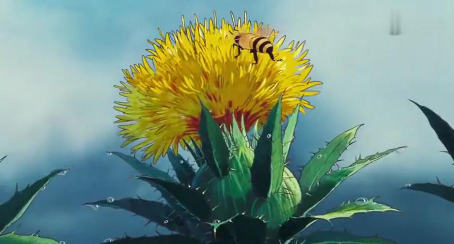 宫崎骏笔下的红花到底是个怎样的植物？