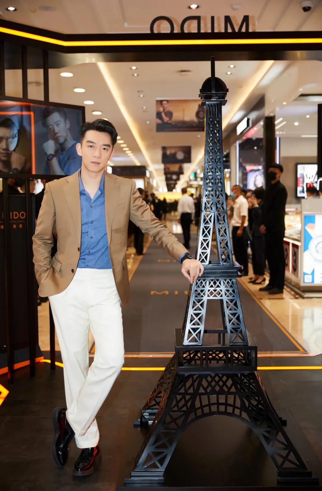 郑恺代言的手表最新款,郑恺美度指挥官幻影