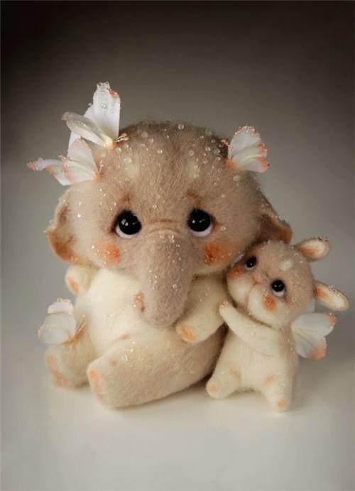 羊毛毡戳戳乐可爱萌物,羊毛毡可爱宠物教程