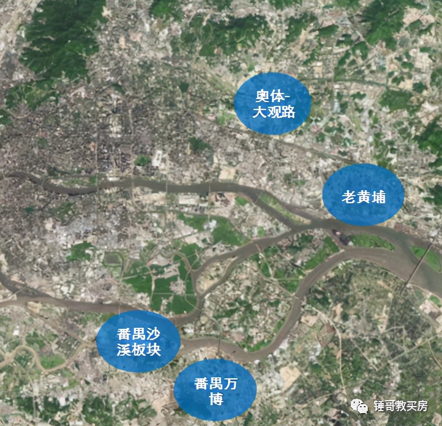 广州未来看好哪三个区,广州未来升值板块