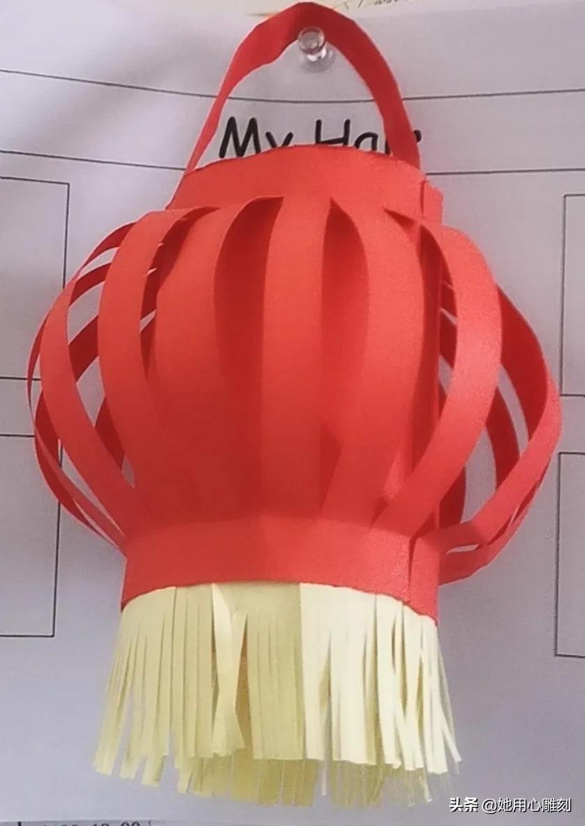 带有三个谜语的手工灯笼,灯笼的谜语简单幼儿园