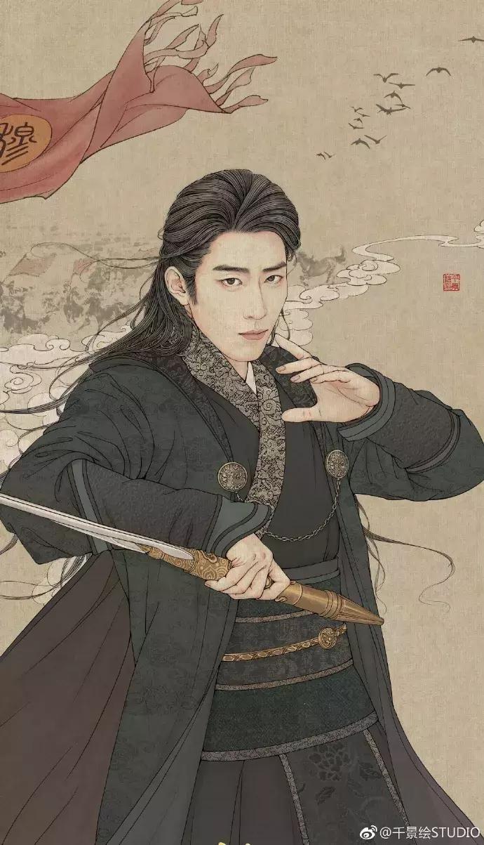 100张绝美古风女手绘简单铅笔,古风6-12岁手绘漫画人物超简单