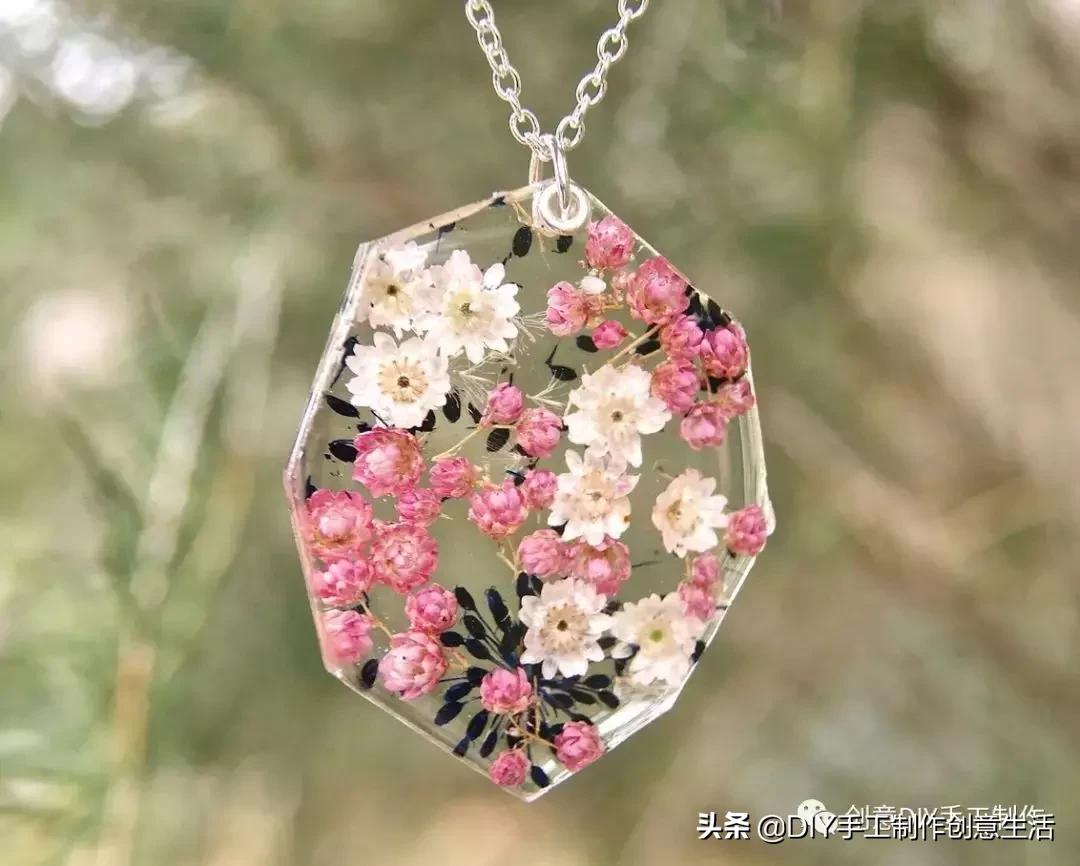 干花滴胶手工,滴胶diy材料干花