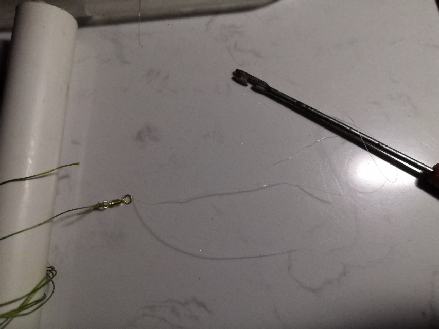 主线子线连接八字环方法一样吗,主线子线连接八字环全套动作