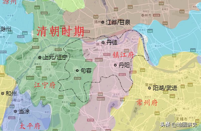 镇江行政区划历史,镇江市行政区划