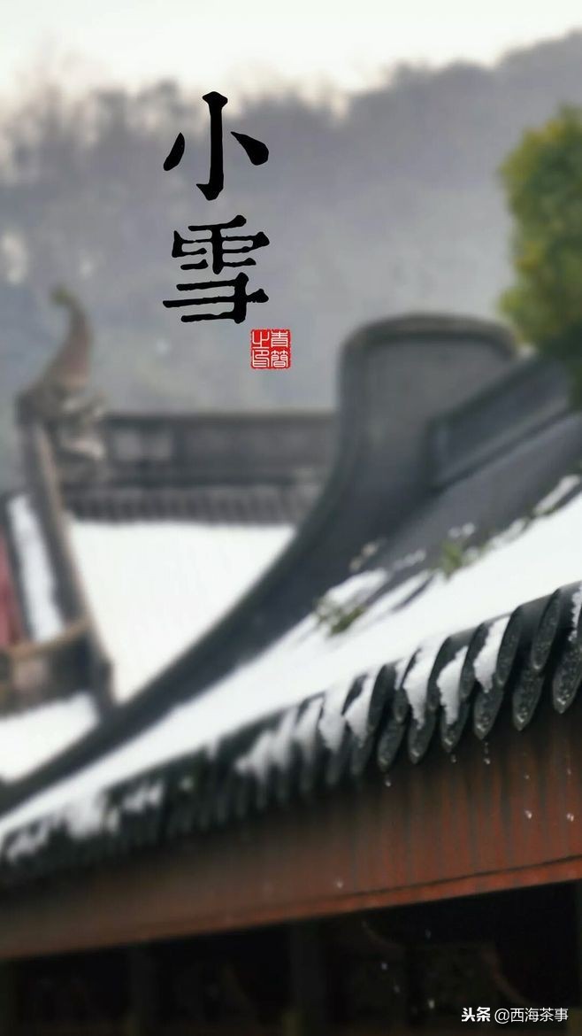 小雪节气一杯热茶就是最好的慰藉,小雪节气煮茶