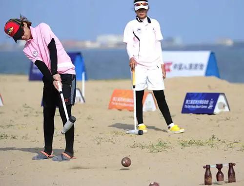 中国发明的球类运动,中国的沙滩运动