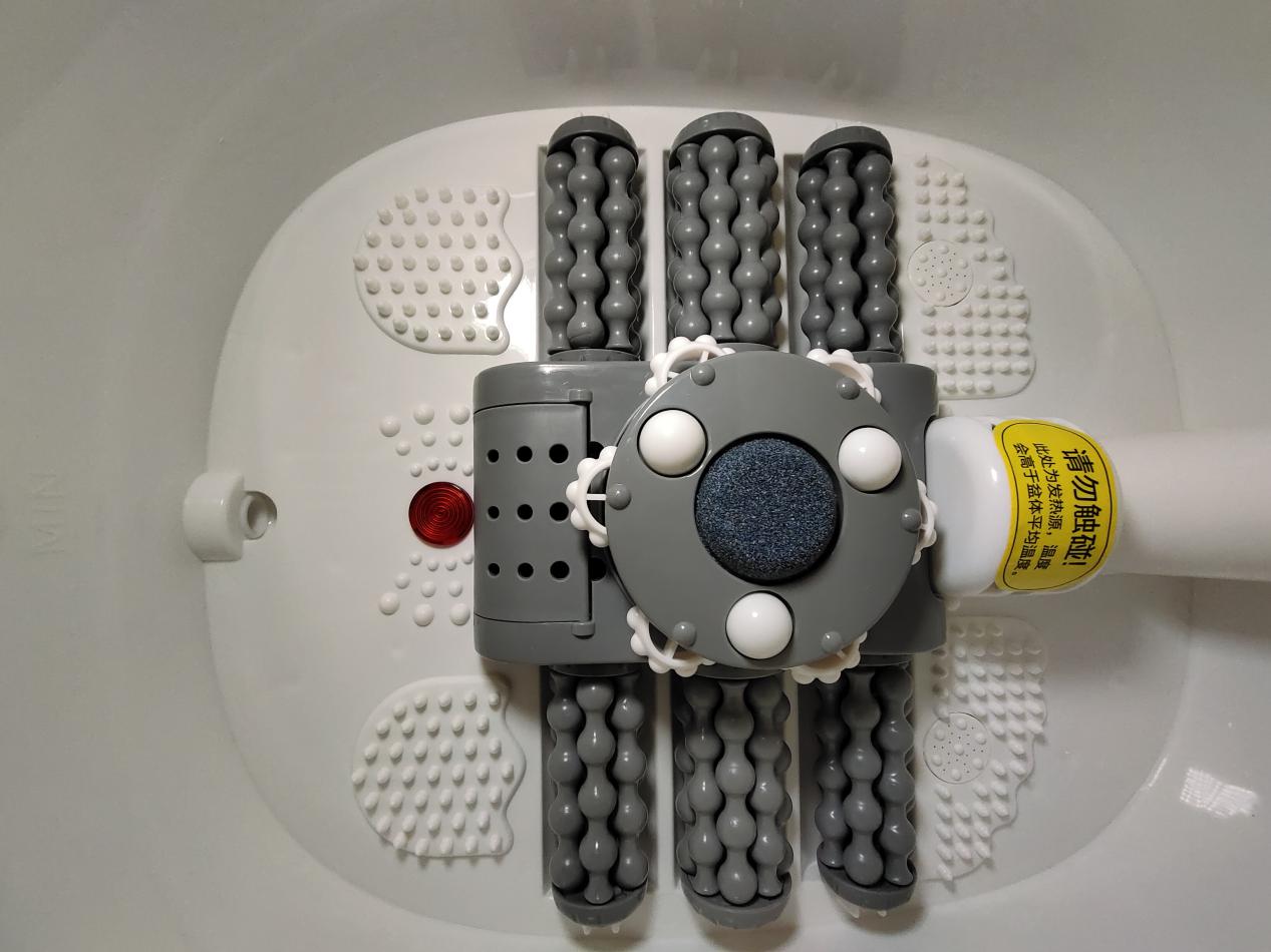 太极轮泡脚盆视频,足浴盆太极轮