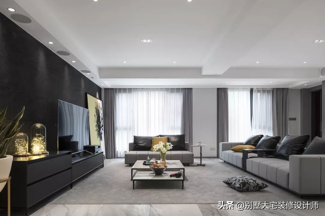 品清别墅装饰实景图片,品清装饰实景案例