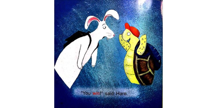 双语学习|HareandTortoisegotoSchool