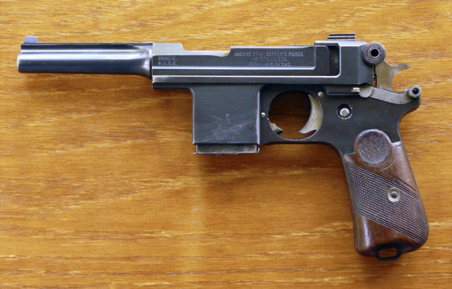 伯格曼3a手枪,伯格曼1型自动手枪