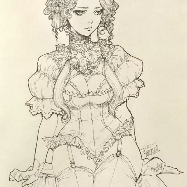 最难画最漂亮的公主,怎么画出优美的又好看的公主