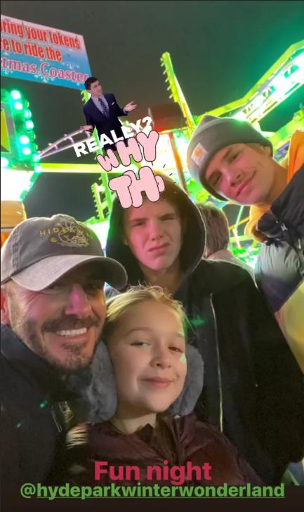 贝克汉姆宠溺小七公主,贝克汉姆宠小七故事