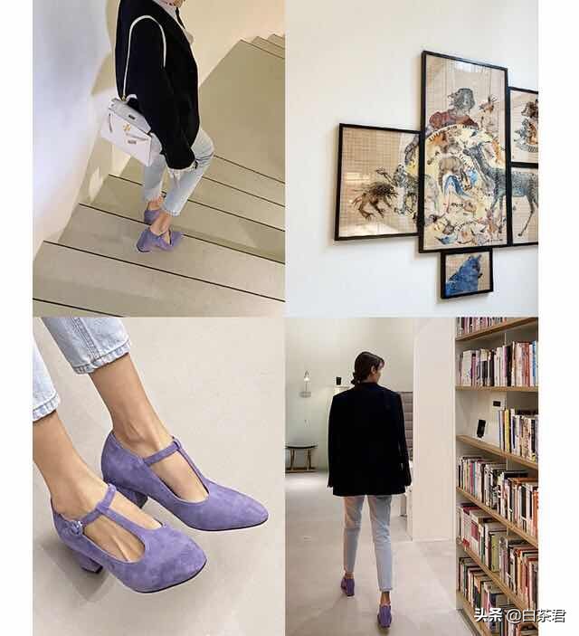 小众品牌牛仔女鞋,点卡小众女鞋