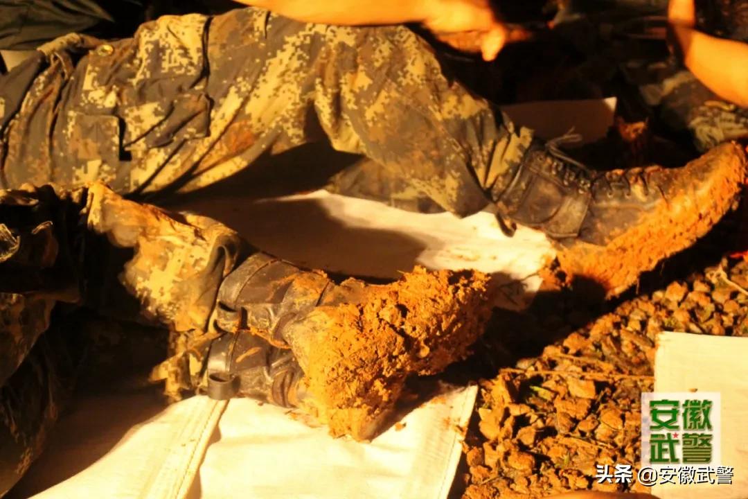 辛苦了！安徽总队一线官兵仍在艰苦作战、连续奋战