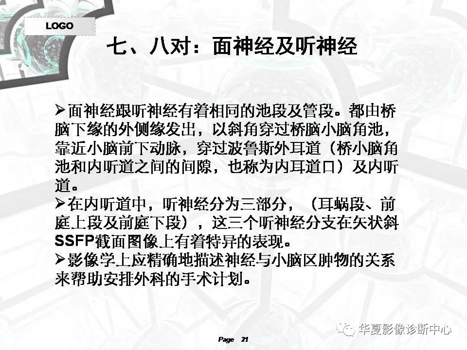 磁共振颅神经扫描是定位在哪,颅神经图谱
