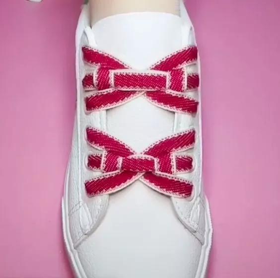 回头率100%的扎鞋带方法,鞋带花式系法简单回头率超高