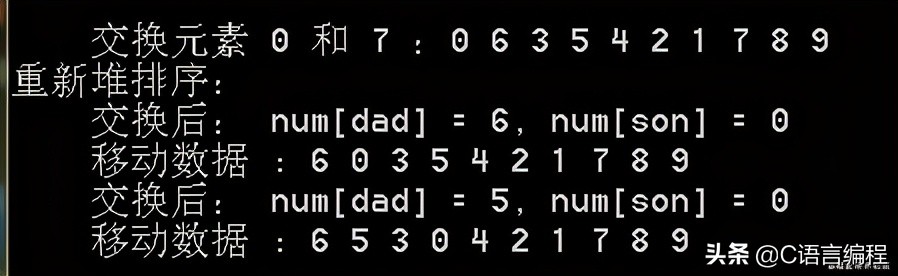 c语言数据结构冒泡排序,c语言数据结构实现字符串排序