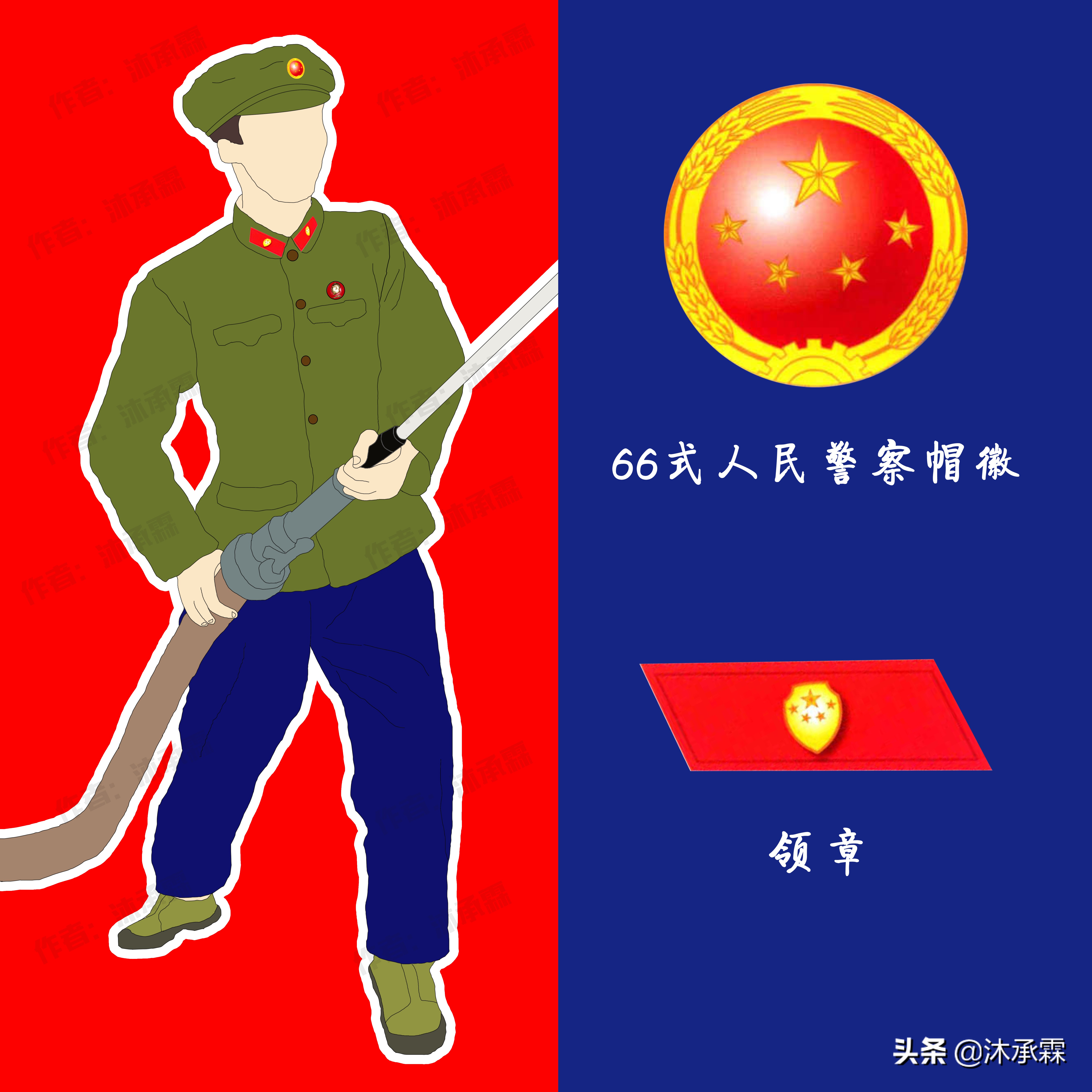 我国警察服装变迁图,中国人民武装警察部队军服变迁史