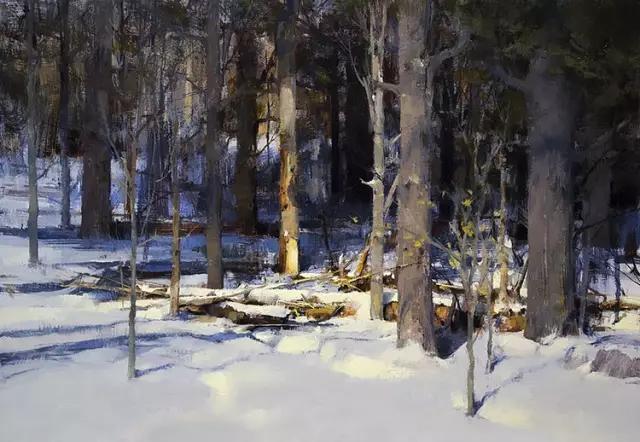 俄罗斯画家的油画艺术美到极致,中俄风景油画作品