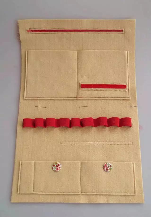 祖母格小收纳包视频教程,做大收纳包最简单的方法