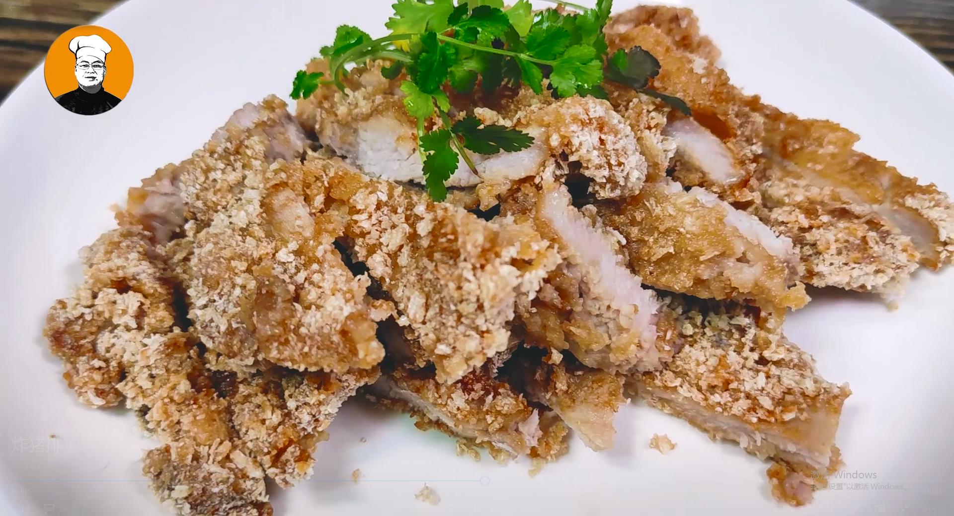 炸猪排怎么做酥脆好吃又简单,炸猪排怎么做又嫩又好吃简单