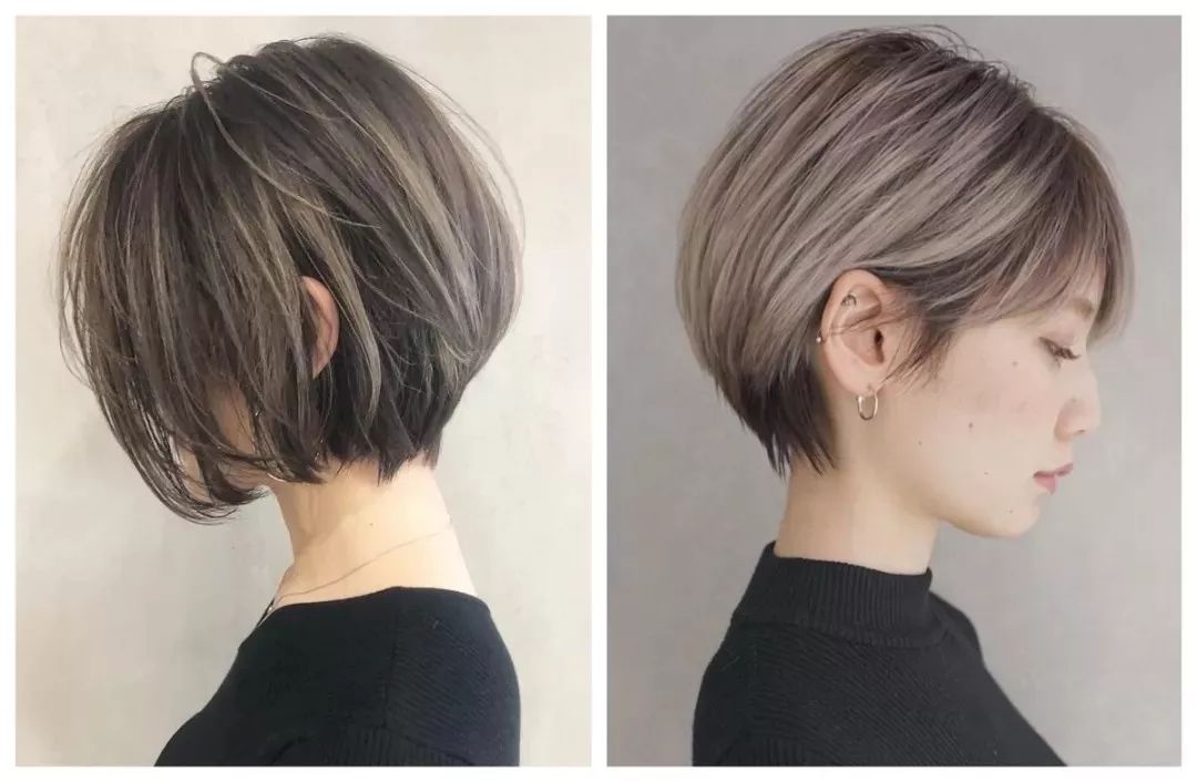 女生起床不用打理的气质发型,不想打理却又很好看的女生发型