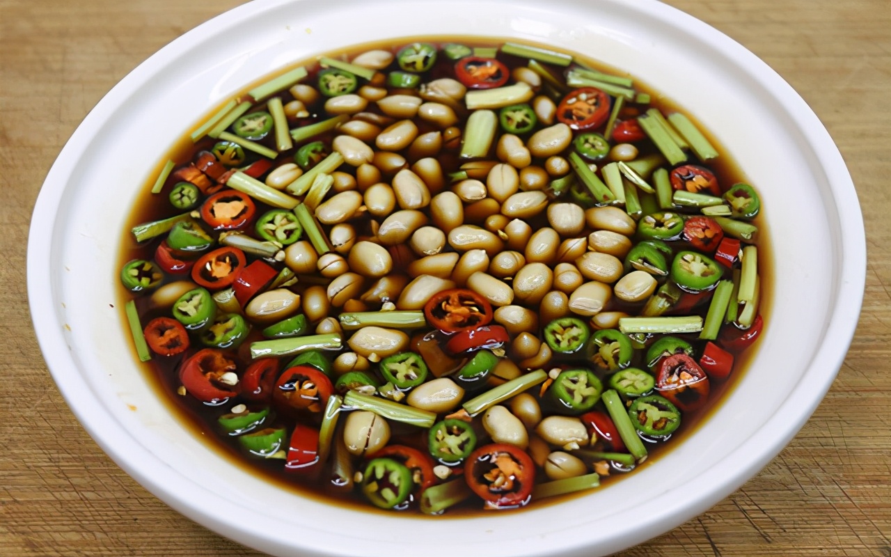 干花生做醋泡花生米,醋泡花生米花生要不要煮