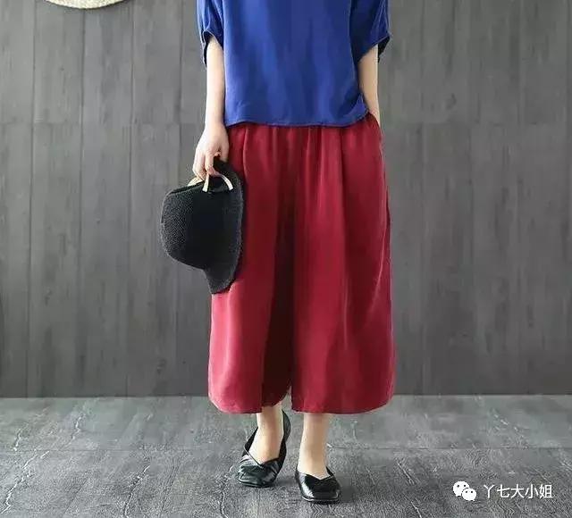 九分裤显腿长什么原因,九分裤显腿直