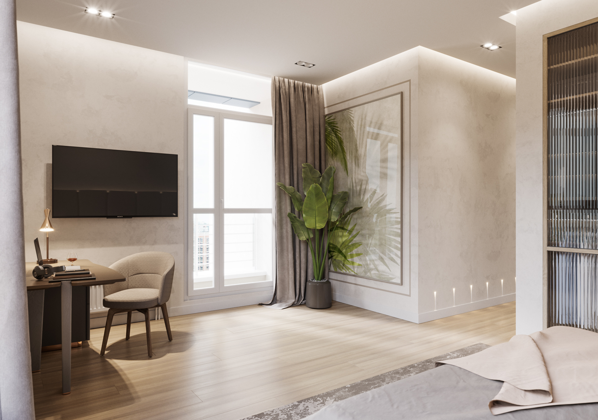 现代化家居装修设计,家居设计现代轻奢装修风格