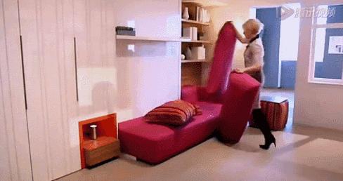 合适小空间的隐形床,最新小户型隐形床