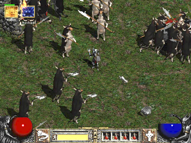 暗黑2奶牛关杀掉母牛王怎么办,暗黑破坏神2秘密奶牛