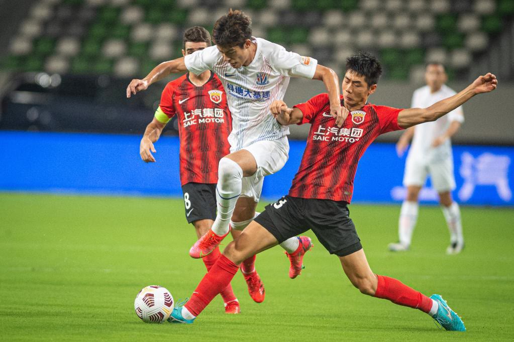 足协杯上海海港队第二回合,足协杯上海海港vs南京城下半场