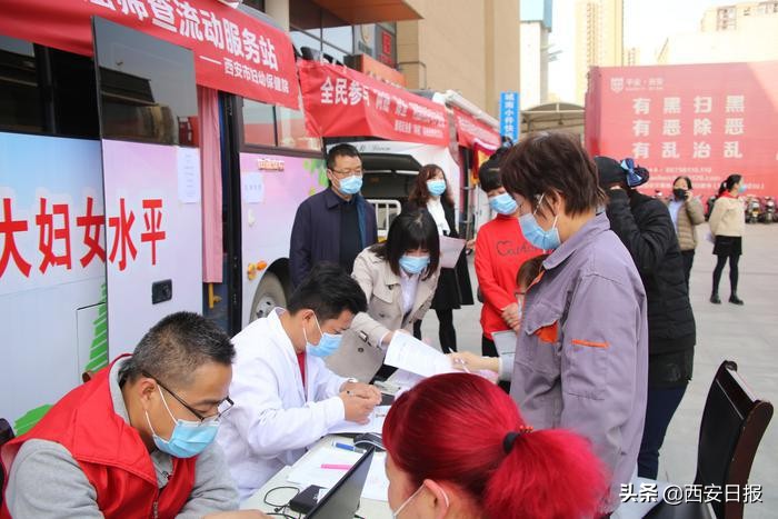 筛查车开进基层,女职工不出单位享受“两癌”筛查