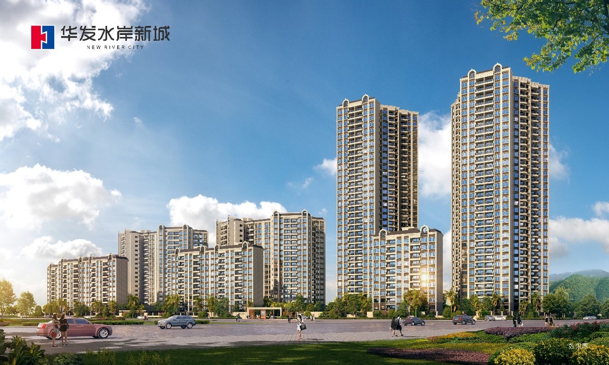 耀启主城，一鉴倾心|华发水岸新城艺术示范区，惊艳绽放