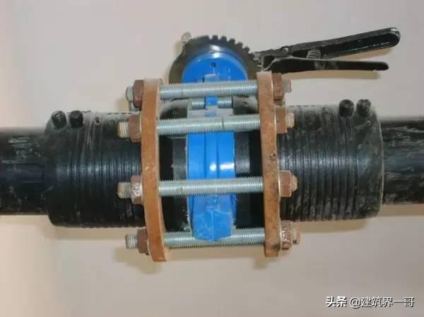 管道施工安装图解,关于建筑管道的连接方式正确的有