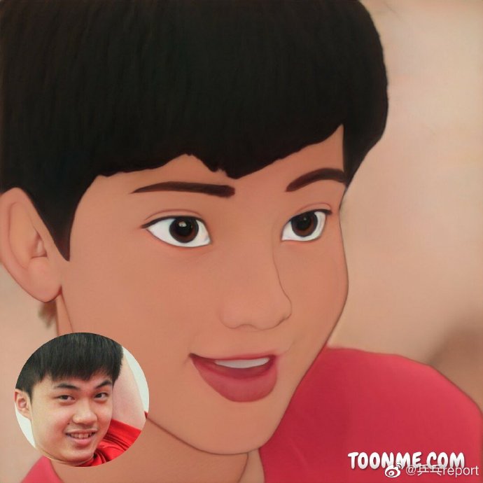 帅爆了！迪士尼版“乒坛王子”网络窜红，国乒队员自评：绝了