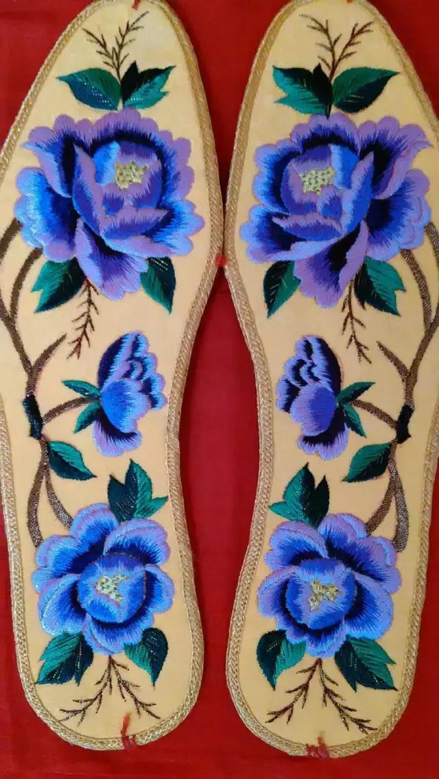 手工艺术鞋垫7层,各种既好看又简单的手工鞋垫