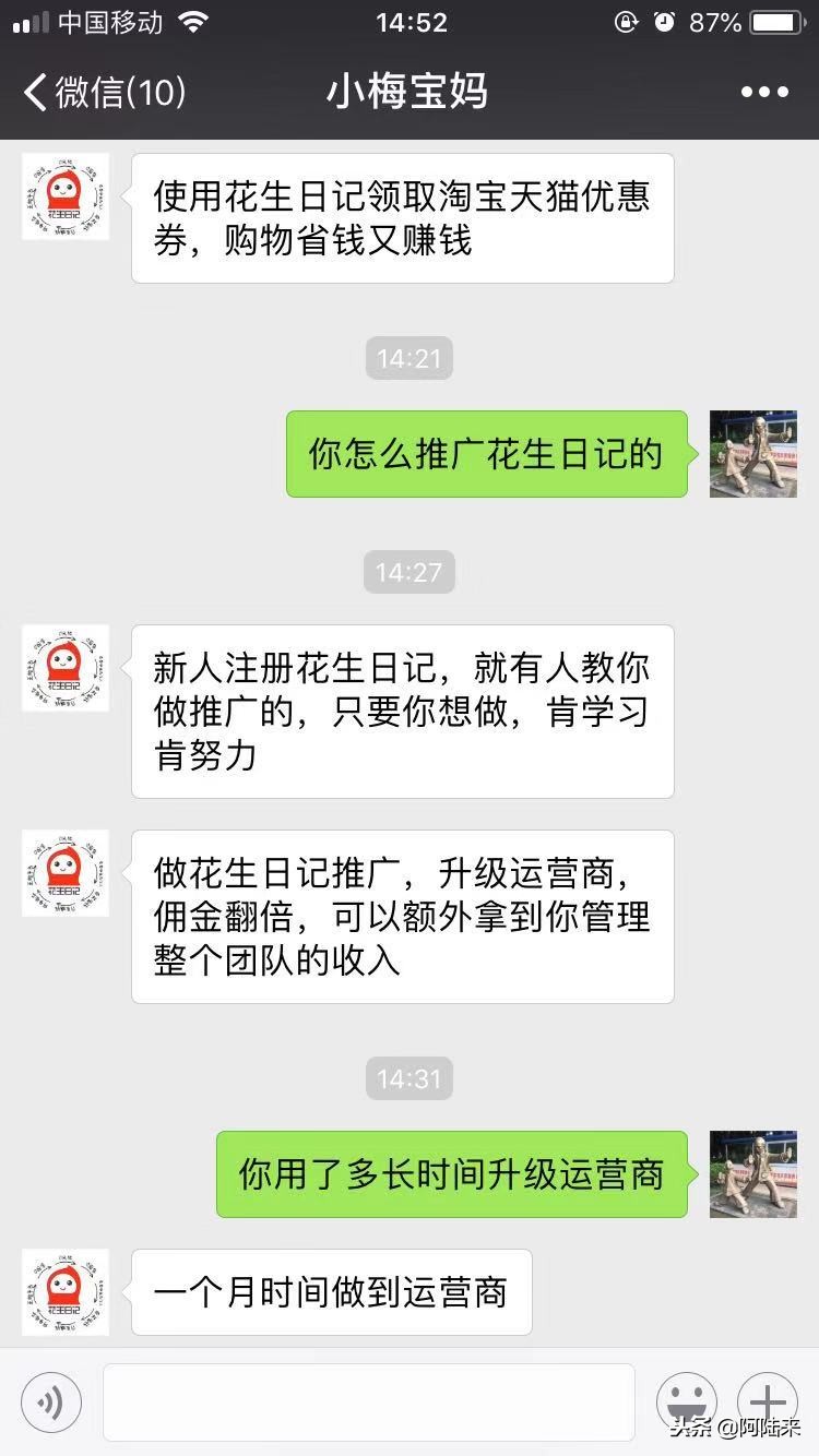 花生日记宣称月入10万,做花生日记月入过万