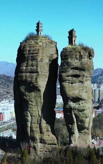 十三座神奇的中国空中古寺,中国这20座令人震撼的古寺