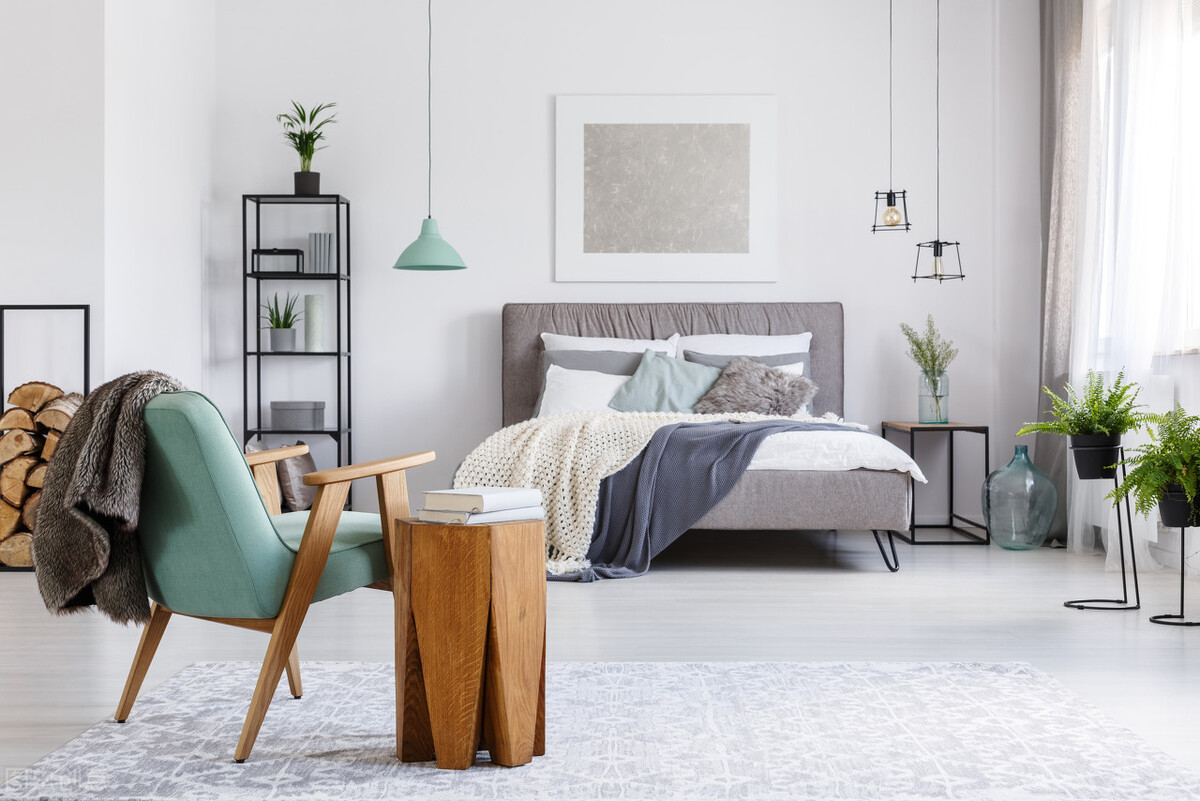 极简布艺床风格,舒适的布艺床让你的家更有温情