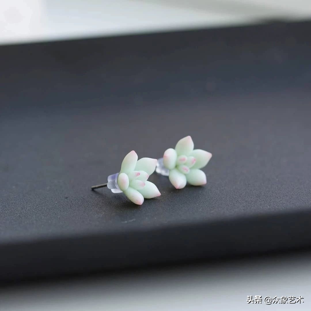 多肉软陶制作,多肉软陶制作方法