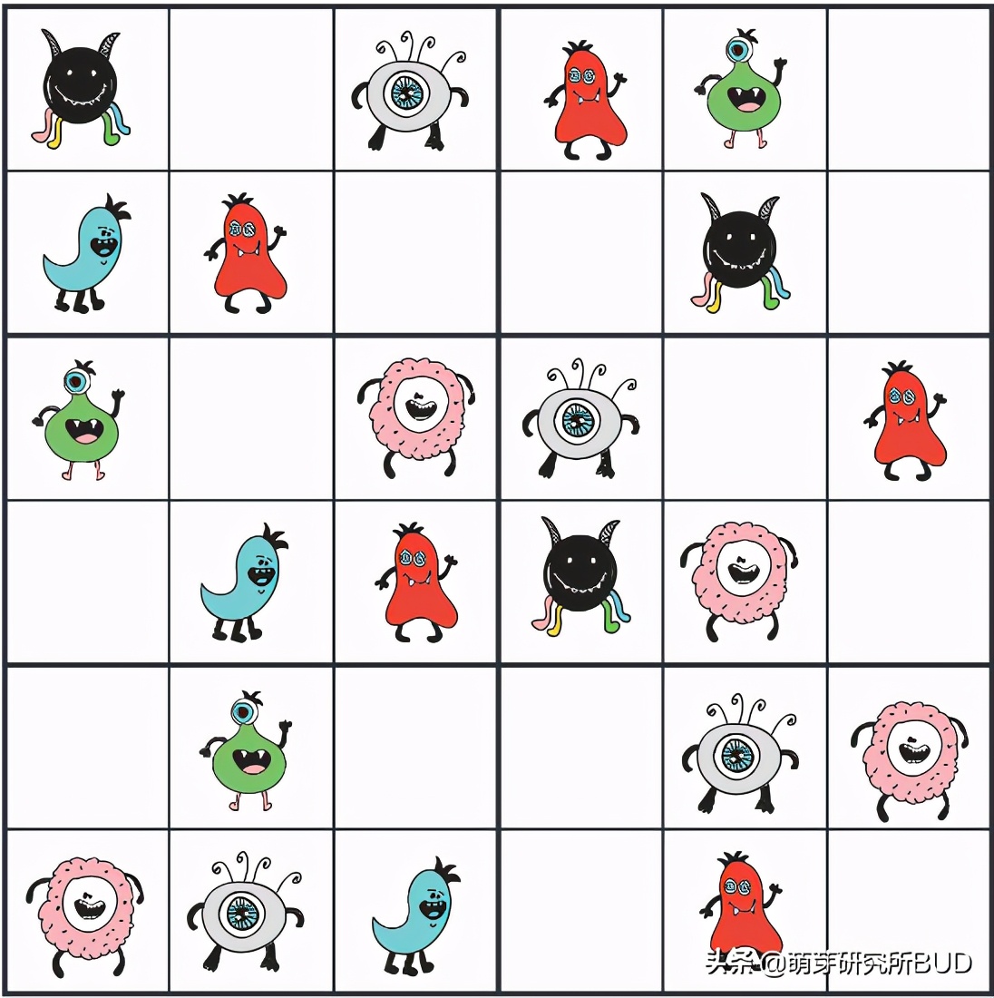 中等难度的数独怎么玩,3岁孩子数感和逻辑思维训练