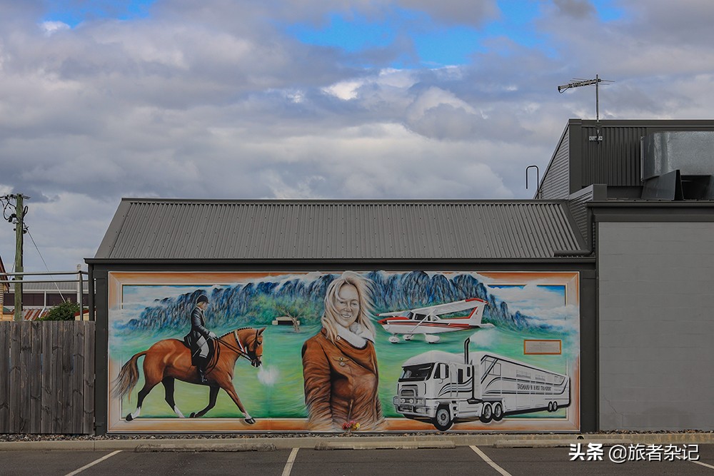 谢菲尔德壁画小镇图片,塔斯马尼亚壁画小镇谢菲尔德小镇