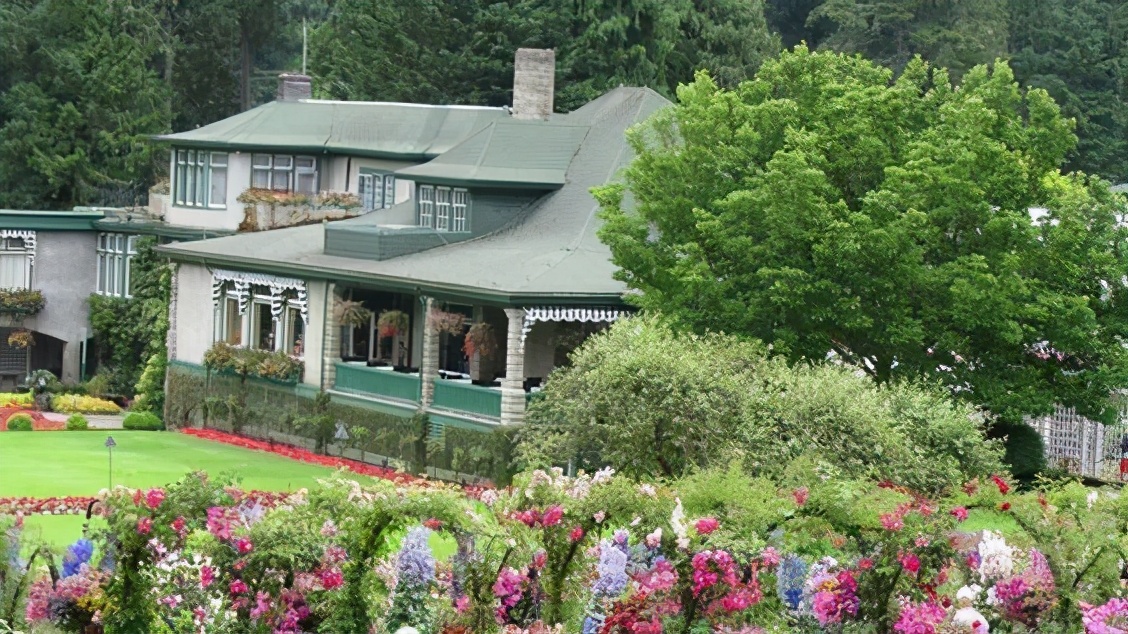 布查德花园的秋冬季,全球最美花园布查特花园