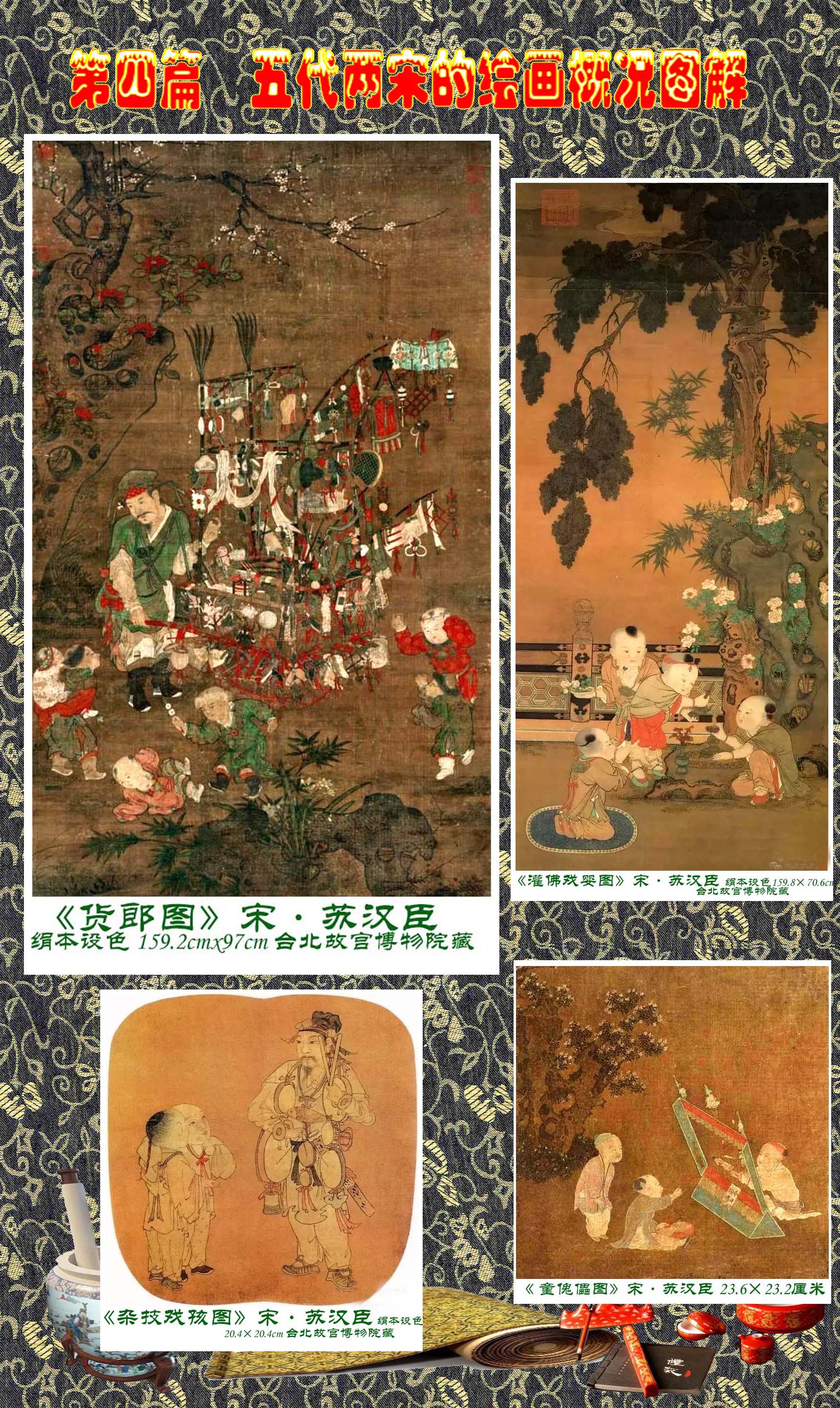 五代两宋时期中国画,中国画绘画基本知识