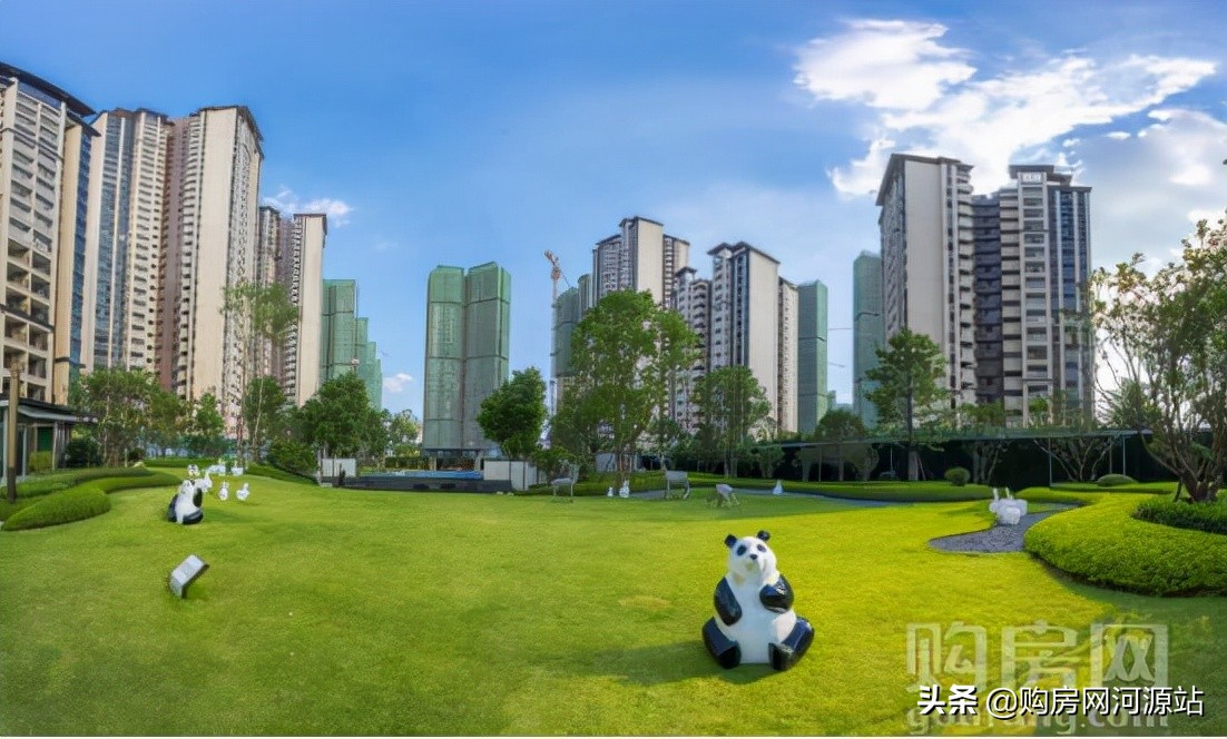 河源龙光城4期绿化规划图,河源龙光城二期花园效果图