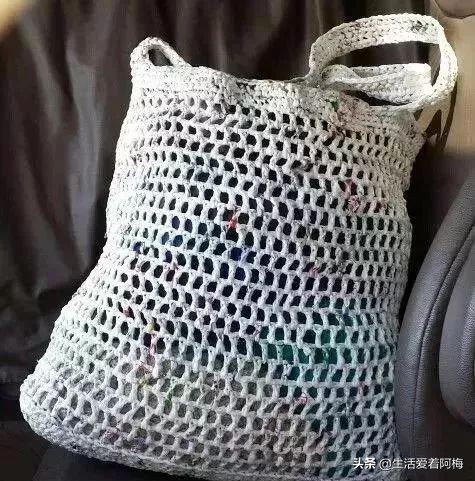 塑料袋环保手工制作,塑料袋改造手工大全